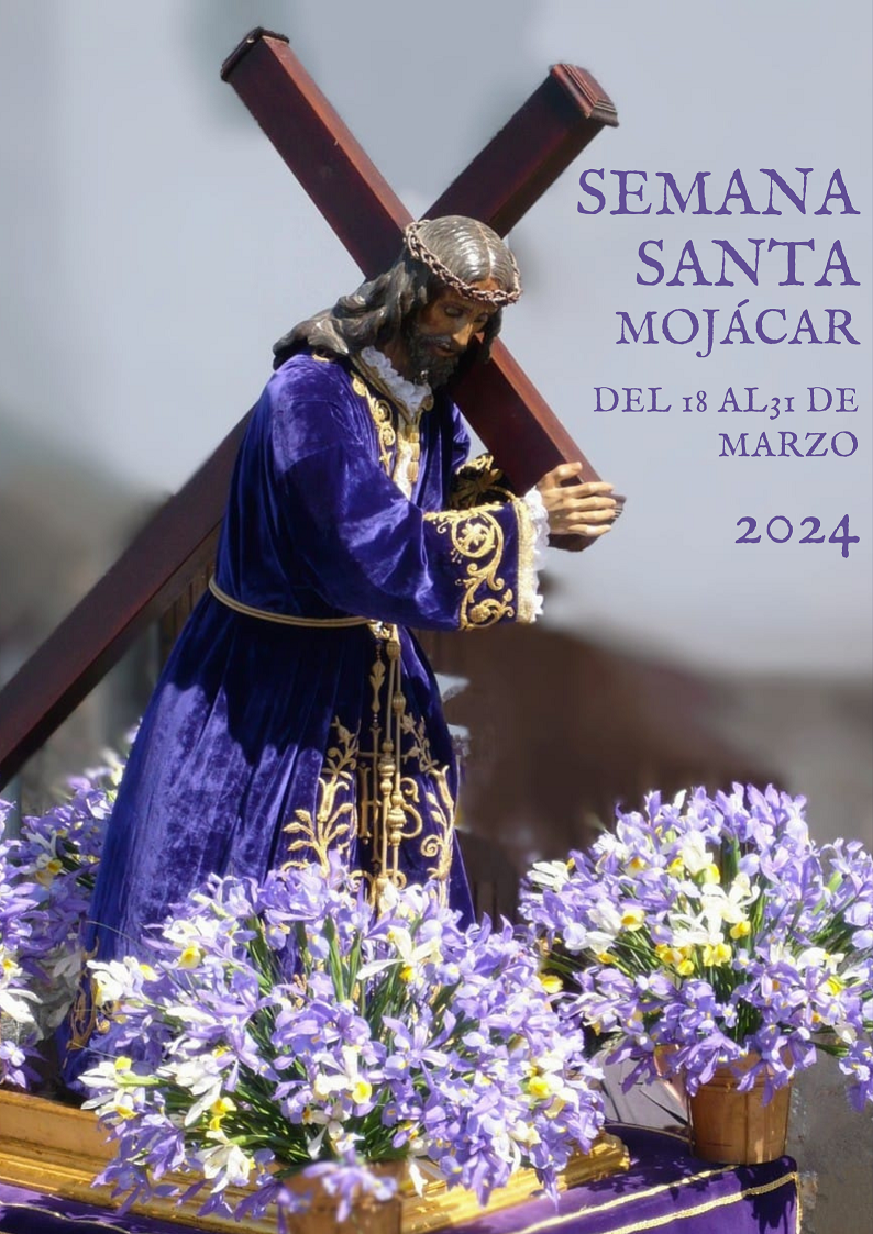 Mojácar will begin its Easter Week religious acts with the Procession of the Borriquilla (young donkeys) and the Blessing of the Palms,